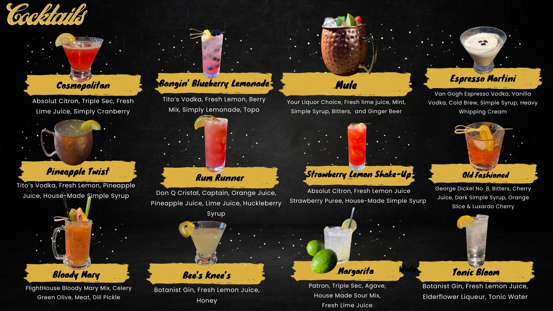 Cocktails