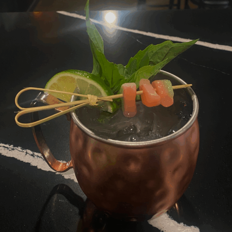 Watermelon Basil Mule